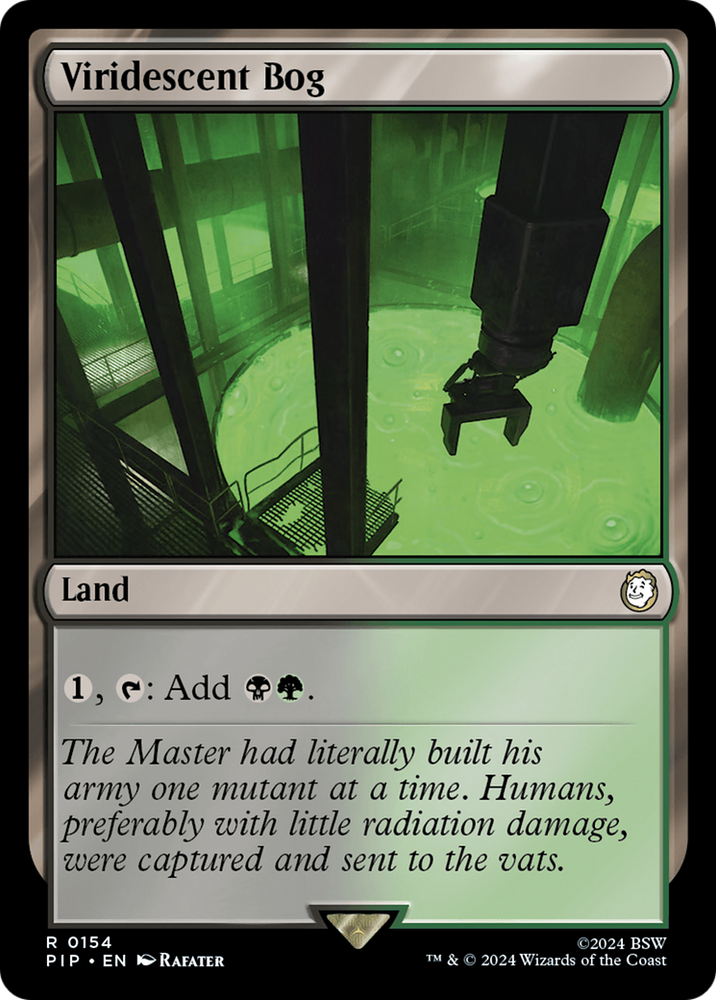 Viridescent Bog [Fallout] Magic: The Gathering