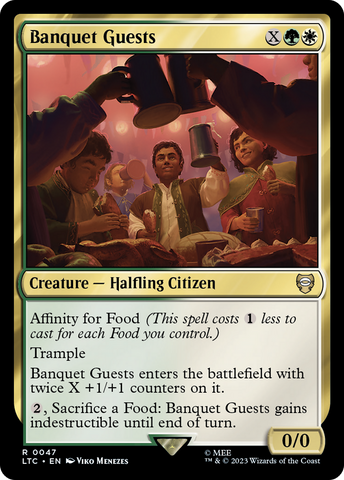 Banquet Guests [The Lord of the Rings: Tales of Middle-Earth Commander] Magic: The Gathering
