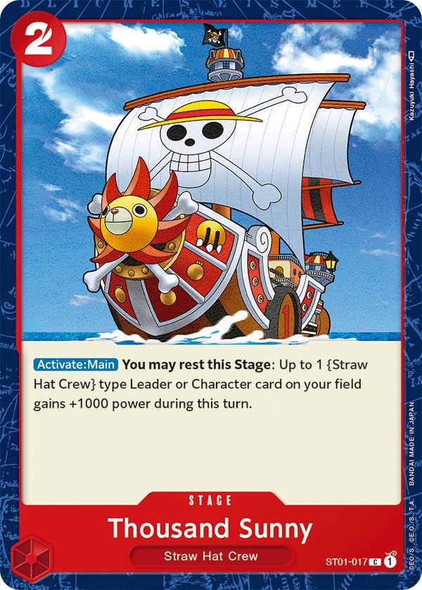 Thousand Sunny [Starter Deck: Straw Hat Crew] Bandai