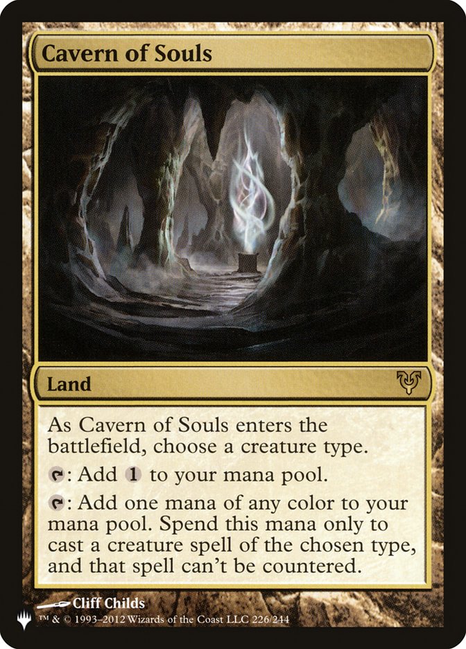 Cavern of Souls [The List] Magic: The Gathering