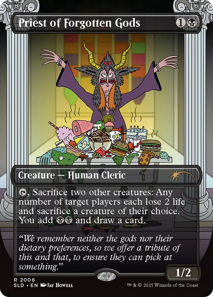 Priest of Forgotten Gods [Secret Lair Drop Series] Magic: The Gathering