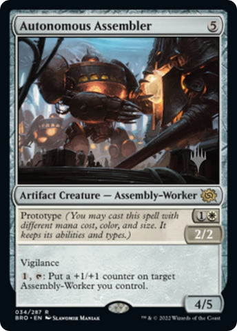 Autonomous Assembler (Promo Pack) [The Brothers' War Promos] Magic: The Gathering