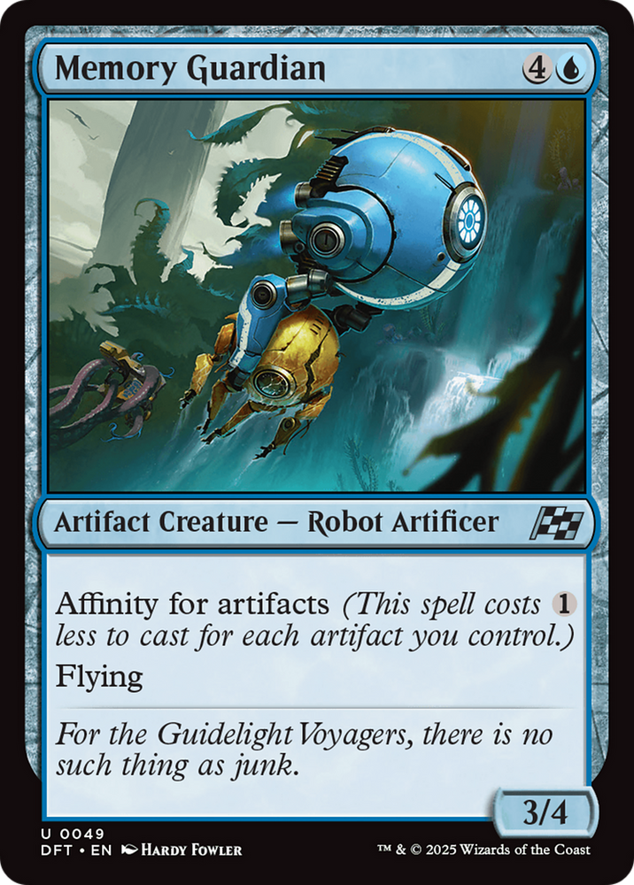 Memory Guardian [Aetherdrift] Magic: The Gathering