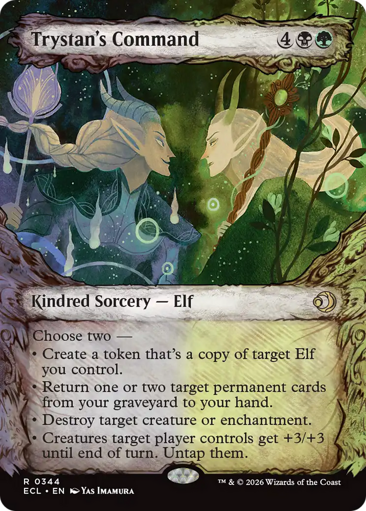 Trystan's Command (Showcase) [Lorwyn Eclipsed] Magic: The Gathering