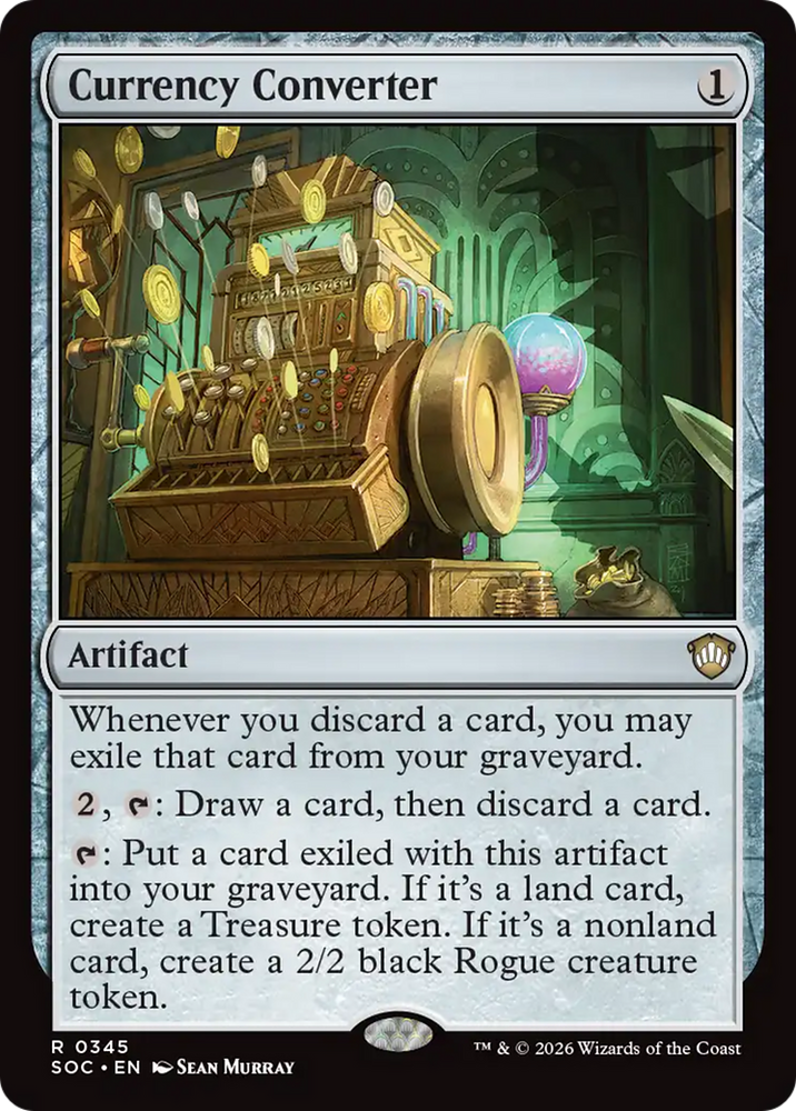 Currency Converter [Secrets of Strixhaven Commander] Magic: The Gathering