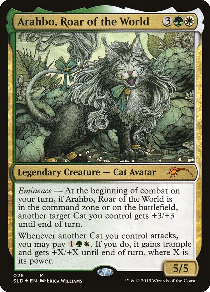 Arahbo, Roar of the World [Secret Lair Drop Series] Magic: The Gathering