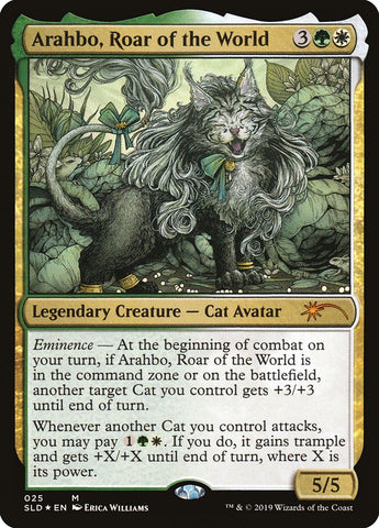 Arahbo, Roar of the World [Secret Lair Drop Series] Magic: The Gathering