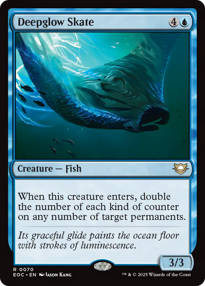 Deepglow Skate [Edge of Eternities Commander] Magic: The Gathering