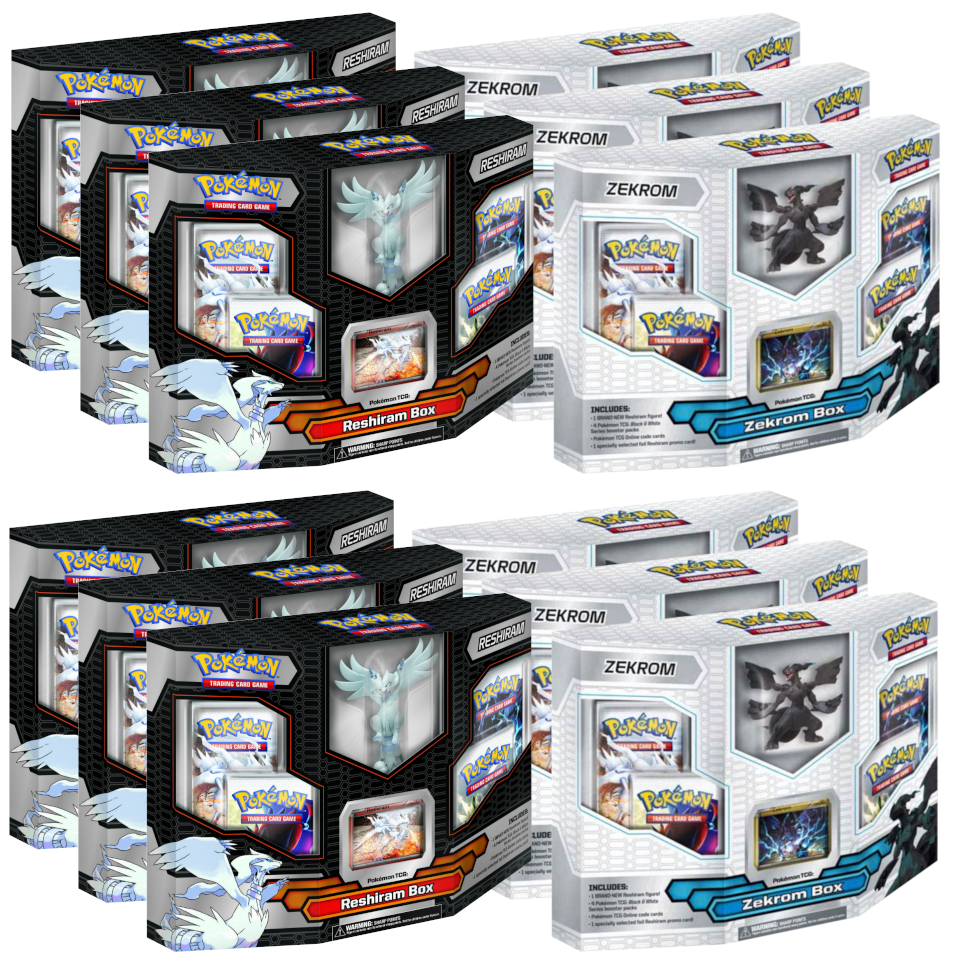 Black & White Case (Reshiram Box & Zekrom Box) Pokémon