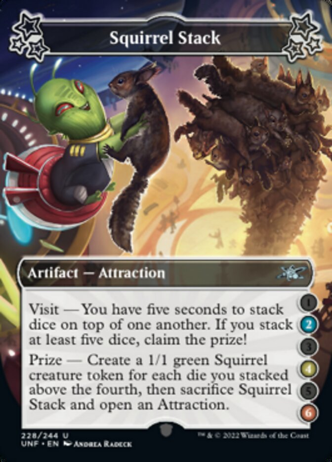 Squirrel Stack (2-4-6) [Unfinity] Magic: The Gathering