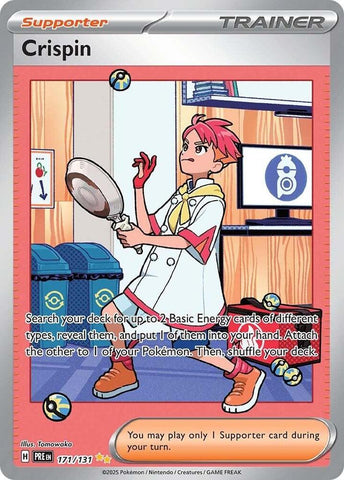 Crispin (171/131) [Scarlet & Violet: Prismatic Evolutions] Pokémon