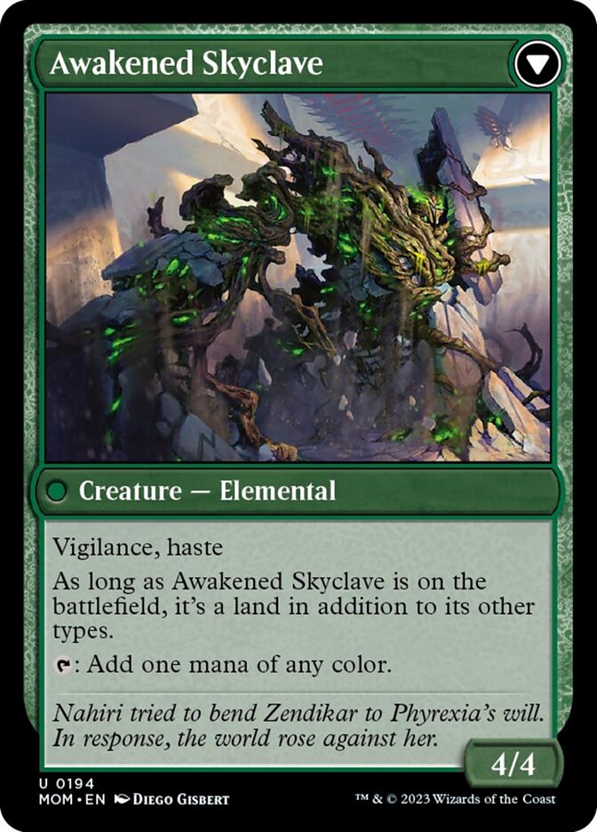 Invasion of Zendikar // Awakened Skyclave [March of the Machine] Magic: The Gathering