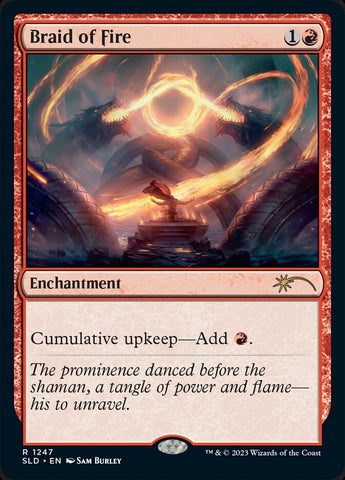 Braid of Fire [Secret Lair Drop Series] Magic: The Gathering