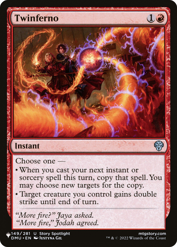 Twinferno [The List] Magic: The Gathering