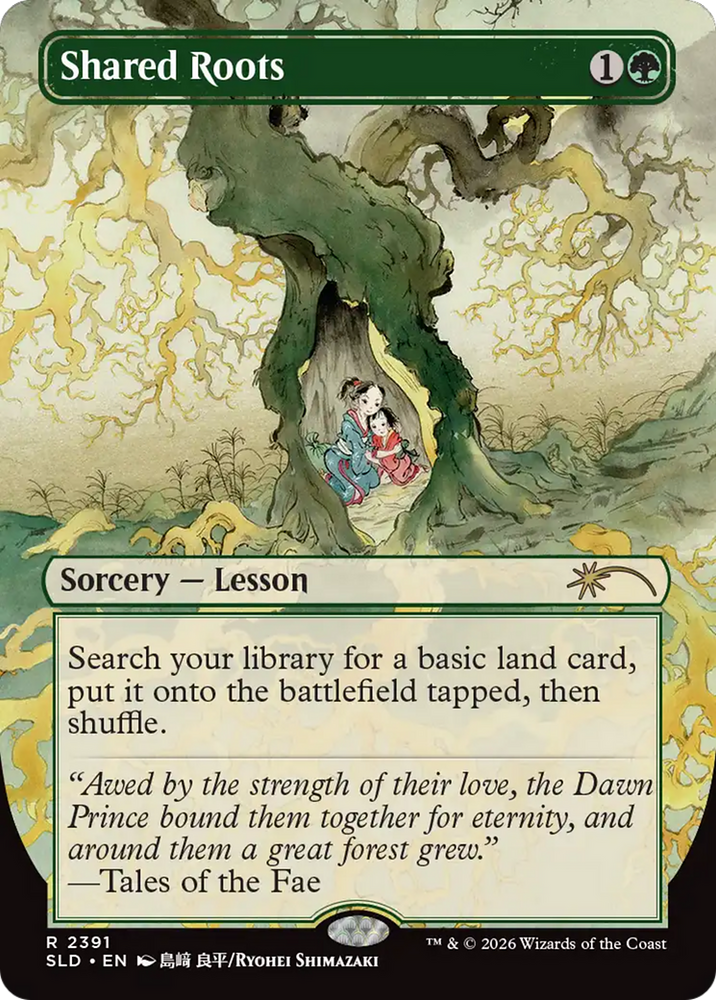 Shared Roots [Secret Lair Drop Series] Magic: The Gathering