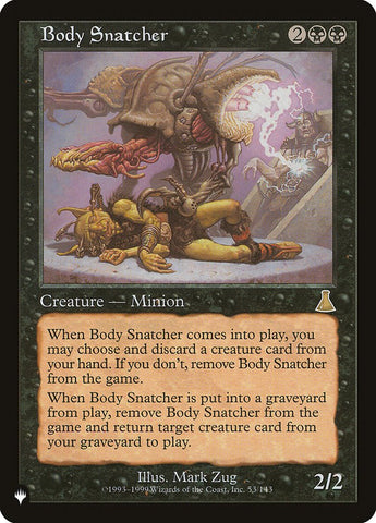 Body Snatcher [The List] Magic: The Gathering