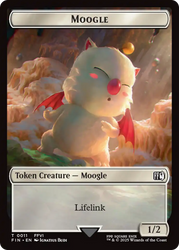 Moogle (0011) // Copy (0001) Double-Sided Token [FINAL FANTASY Tokens] Magic: The Gathering