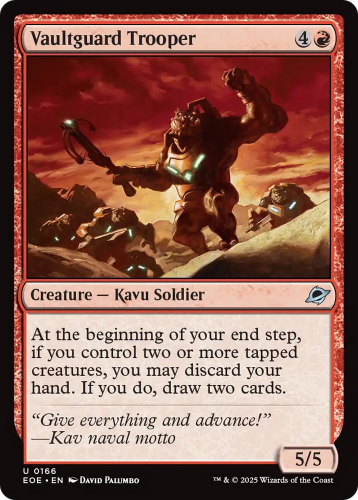 Vaultguard Trooper [Edge of Eternities] Magic: The Gathering