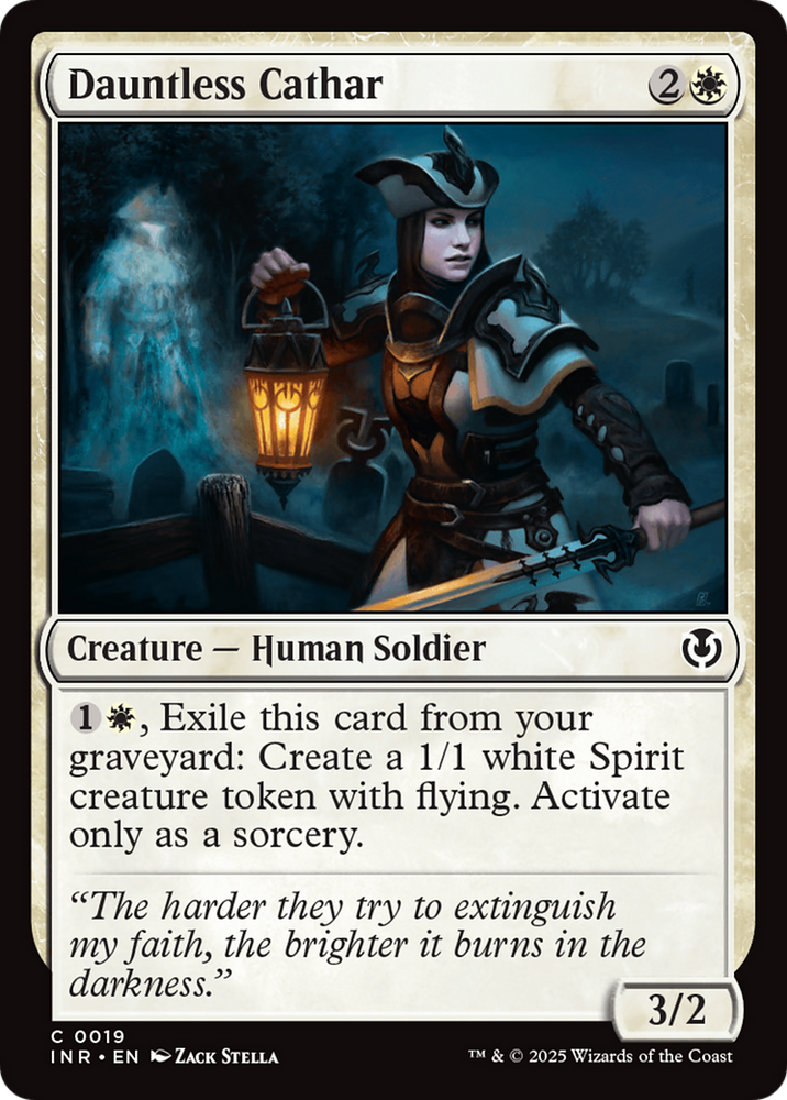 Dauntless Cathar [Innistrad Remastered] Magic: The Gathering
