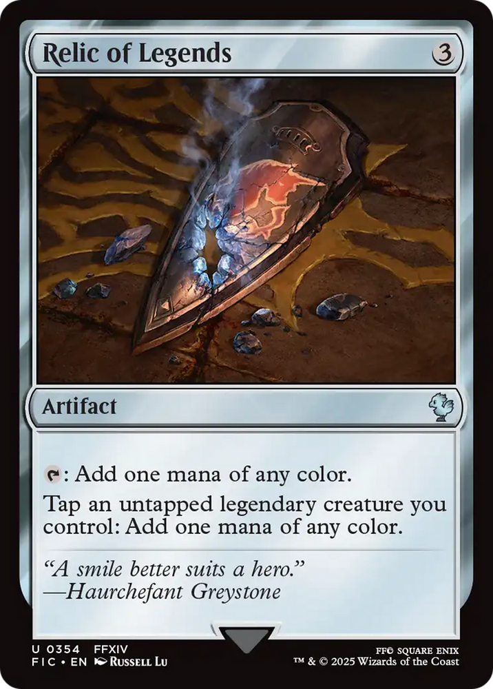 Relic of Legends [FINAL FANTASY Commander] Magic: The Gathering