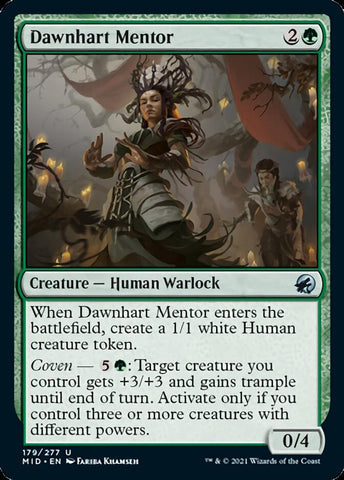 Dawnhart Mentor [Innistrad: Midnight Hunt] Magic: The Gathering