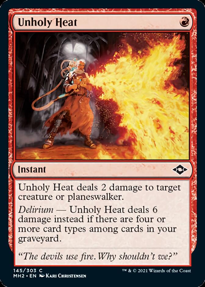 Unholy Heat [Modern Horizons 2] Magic: The Gathering