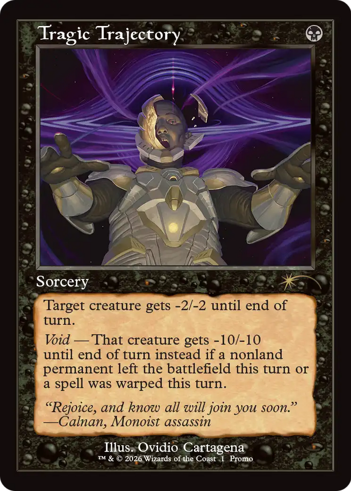 Tragic Trajectory (Retro Frame) [Wizards Play Network 2026] Magic: The Gathering