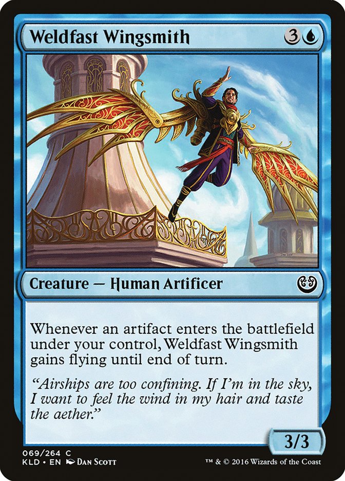 Weldfast Wingsmith [Kaladesh] Magic: The Gathering
