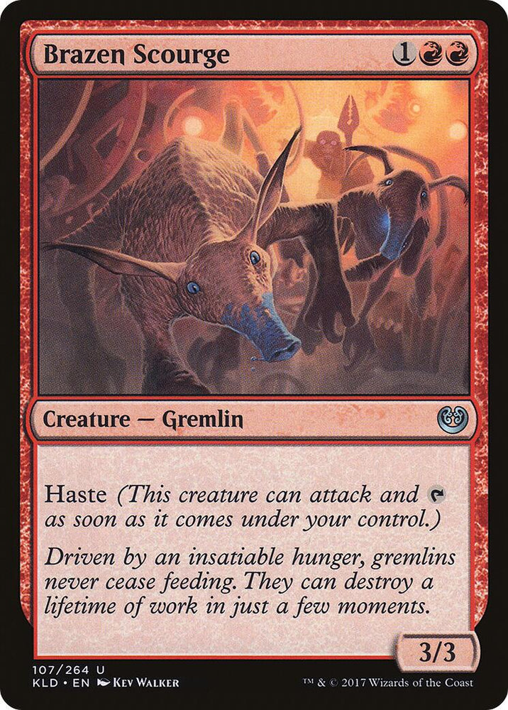 Brazen Scourge (Reprint) [Kaladesh] Magic: The Gathering