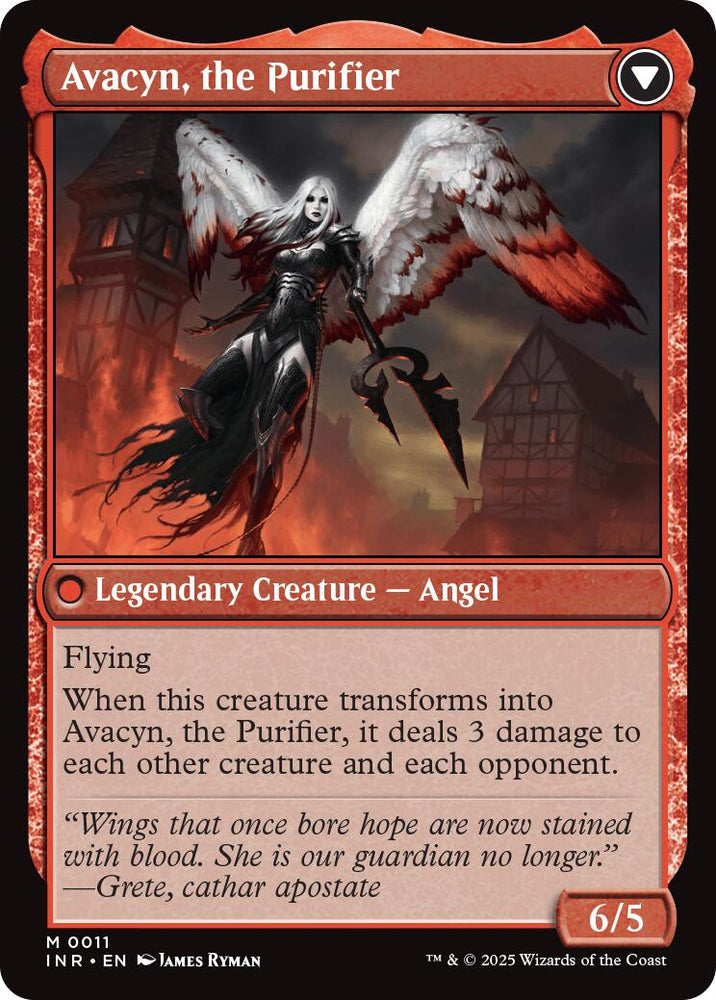 Archangel Avacyn // Avacyn, the Purifier [Innistrad Remastered] Magic: The Gathering