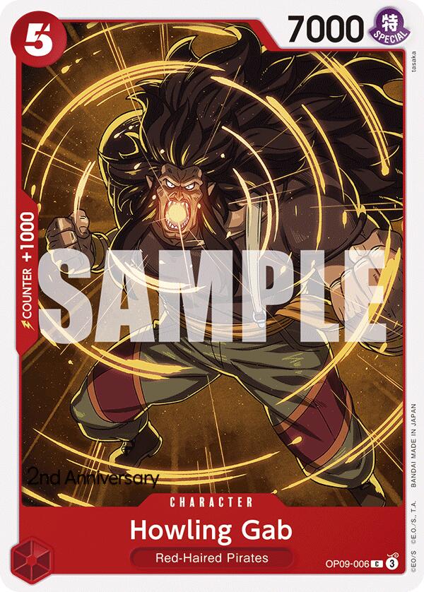 Howling Gab [Emperors in the New World: 2nd Anniversary Tournament Cards] Bandai