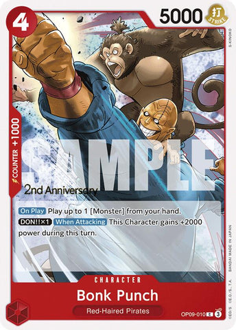 Bonk Punch [Emperors in the New World: 2nd Anniversary Tournament Cards] Bandai