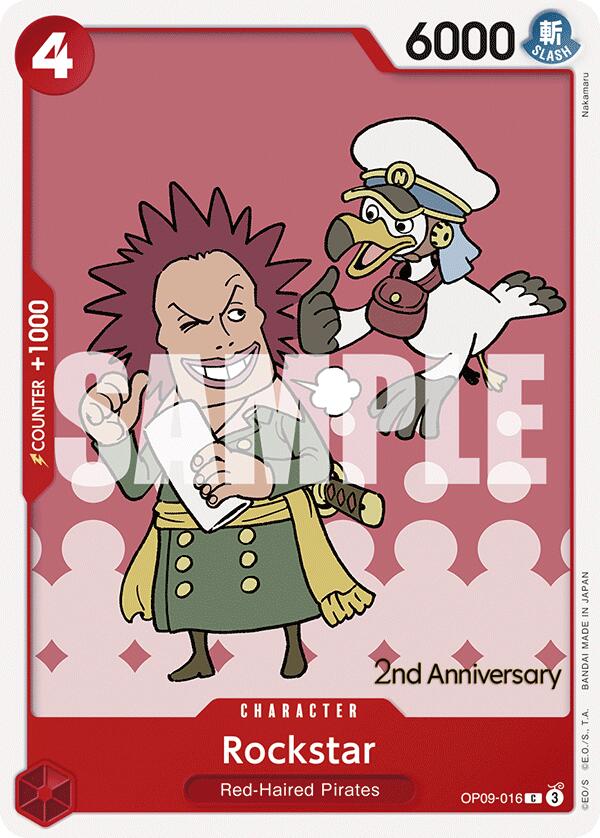 Rockstar [Emperors in the New World: 2nd Anniversary Tournament Cards] Bandai