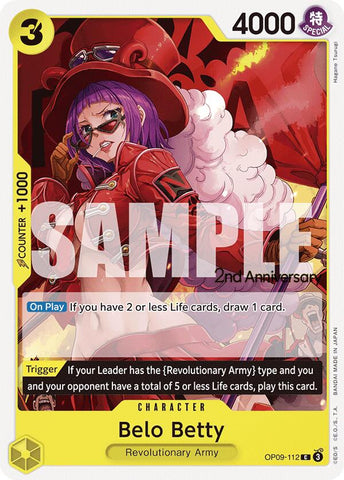 Belo Betty [Emperors in the New World: 2nd Anniversary Tournament Cards] Bandai