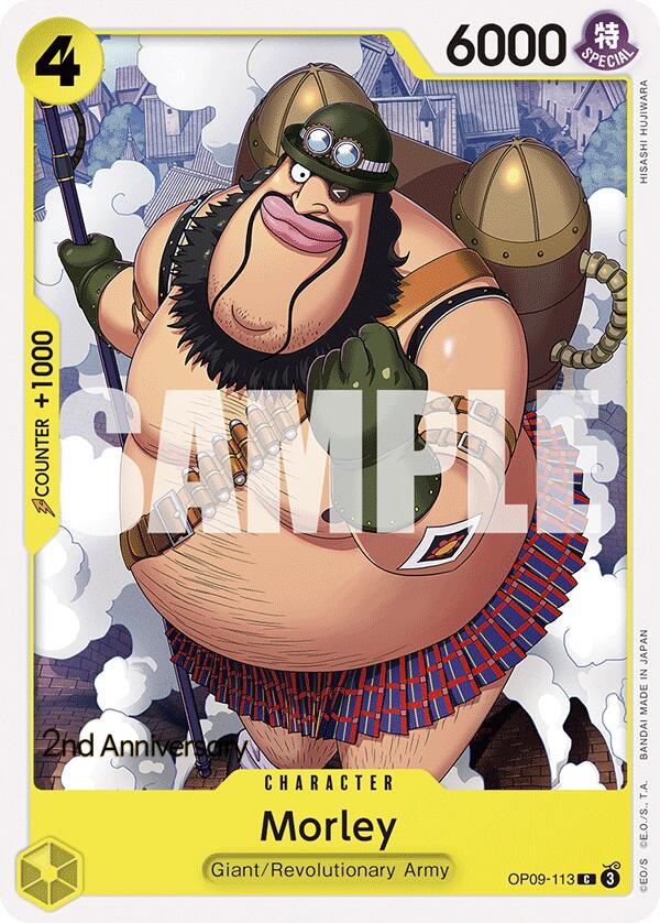 Morley [Emperors in the New World: 2nd Anniversary Tournament Cards] Bandai