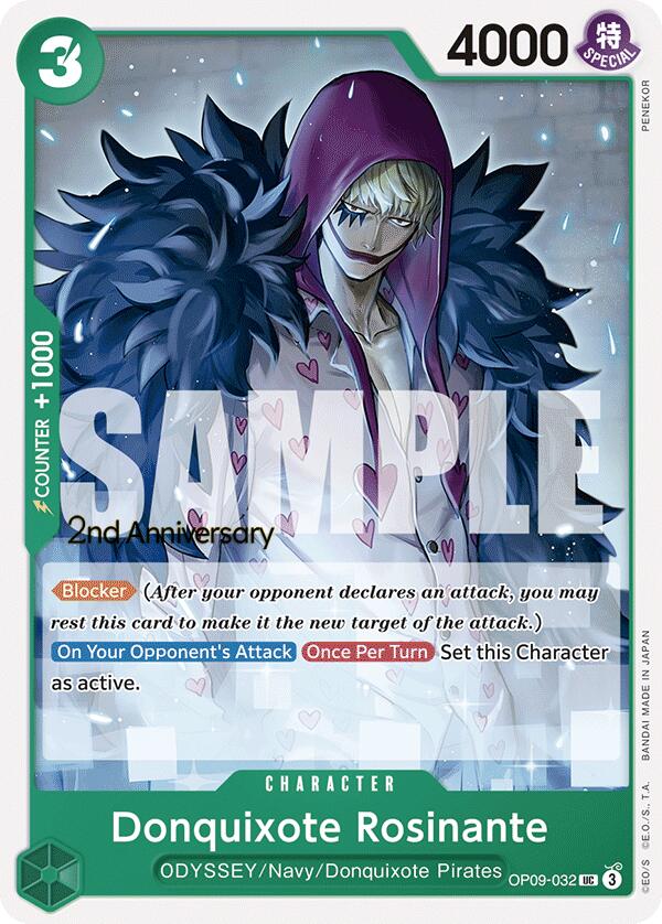 Donquixote Rosinante [Emperors in the New World: 2nd Anniversary Tournament Cards] Bandai