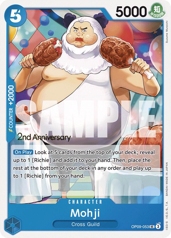 Mohji [Emperors in the New World: 2nd Anniversary Tournament Cards] Bandai