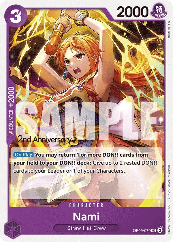 Nami [Emperors in the New World: 2nd Anniversary Tournament Cards] Bandai