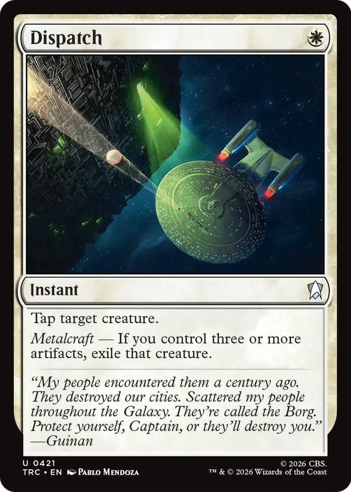 Dispatch [Star Trek Commander] Magic: The Gathering