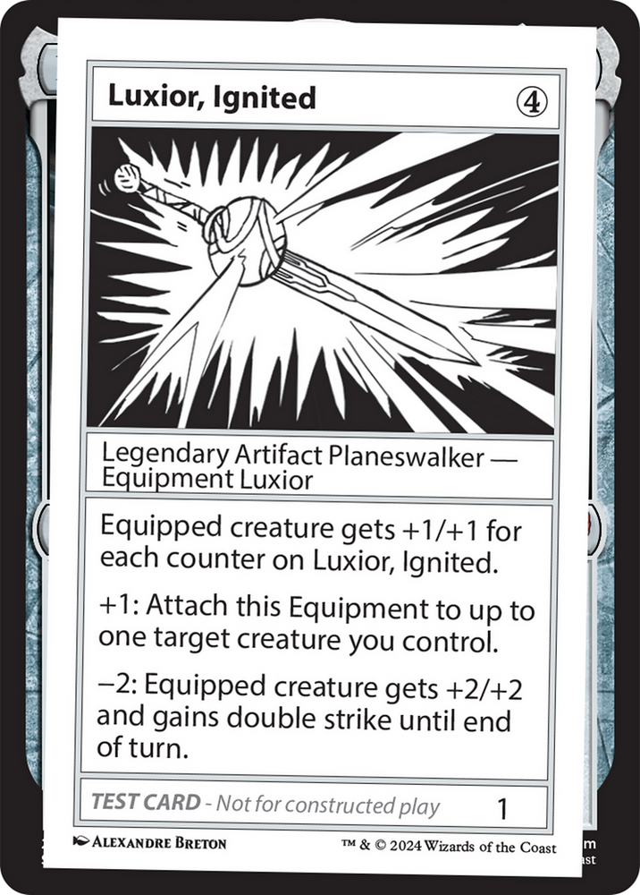 Luxior, Ignited [Mystery Booster 2 Playtest Cards] Magic: The Gathering