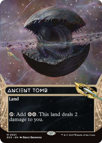 Ancient Tomb (0001) (Borderless) [Edge of Eternities: Stellar Sights] Magic: The Gathering