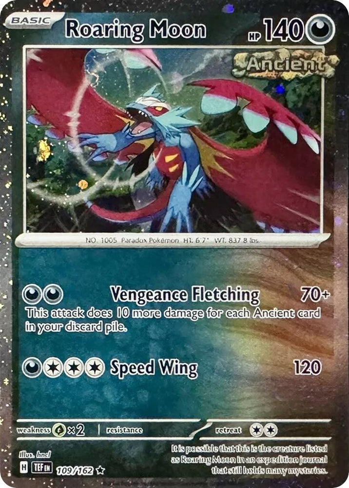 Roaring Moon (109/162) (Cosmos Holo) [Miscellaneous Cards] Pokémon