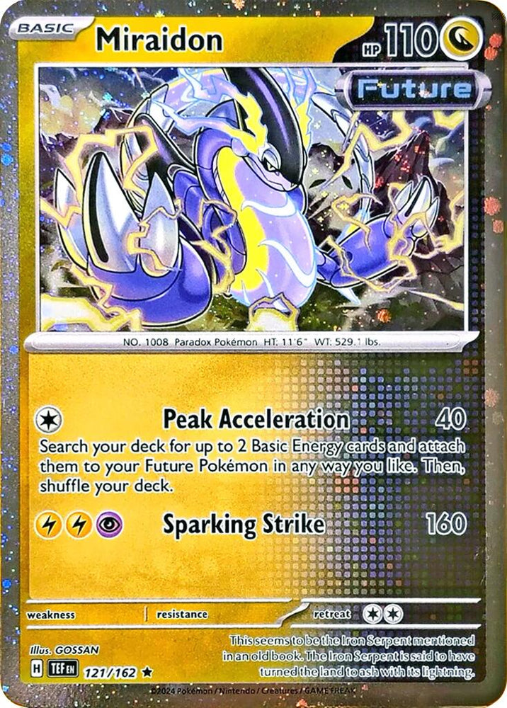 Miraidon (121/162) (Cosmos Holo) [Miscellaneous Cards] Pokémon