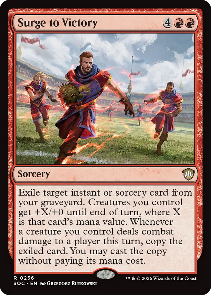 Surge to Victory [Secrets of Strixhaven Commander] Magic: The Gathering