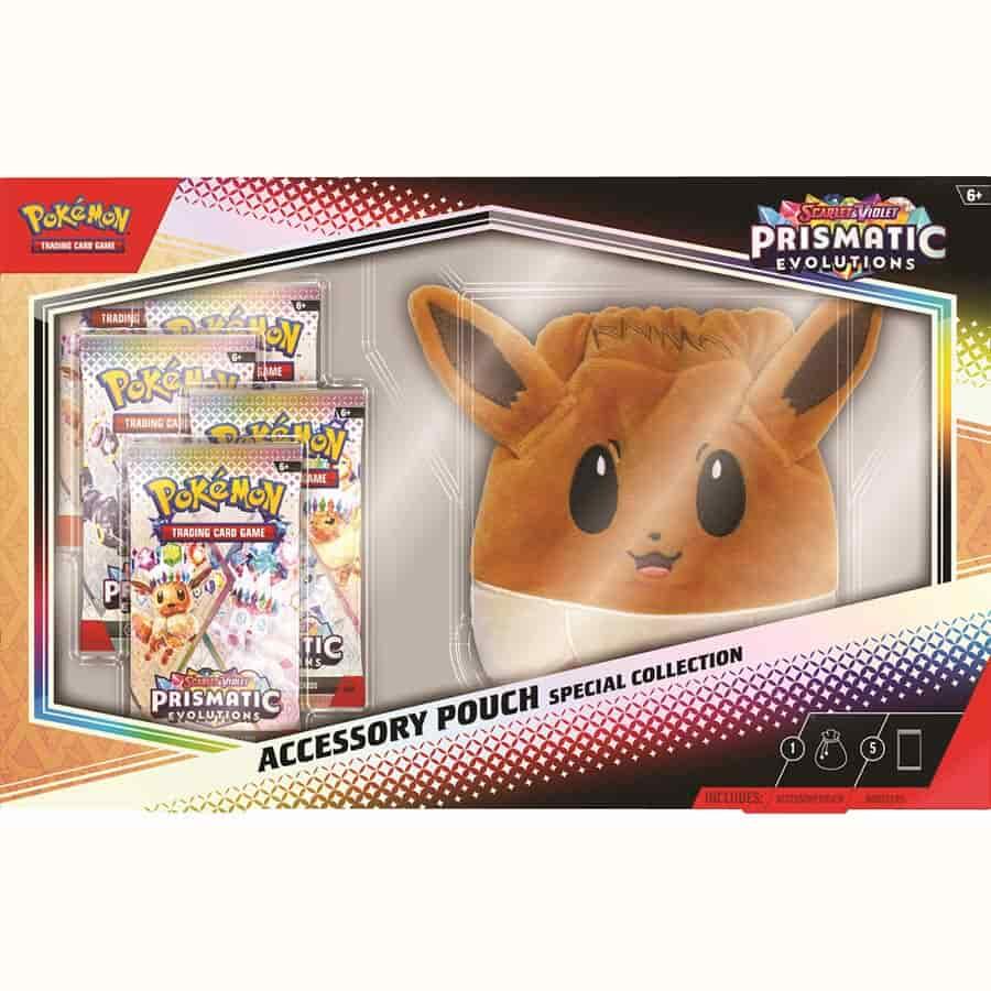 Prismatic Evolutions Accessory Pouch Special Collection Pokémon