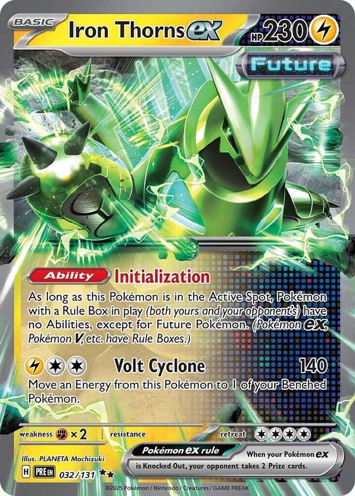 Iron Thorns ex (032/131) [Scarlet & Violet: Prismatic Evolutions] Pokémon