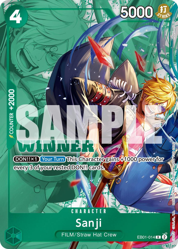 Sanji (Winner Pack 2025 Vol. 1) [One Piece Promotion Cards] Bandai