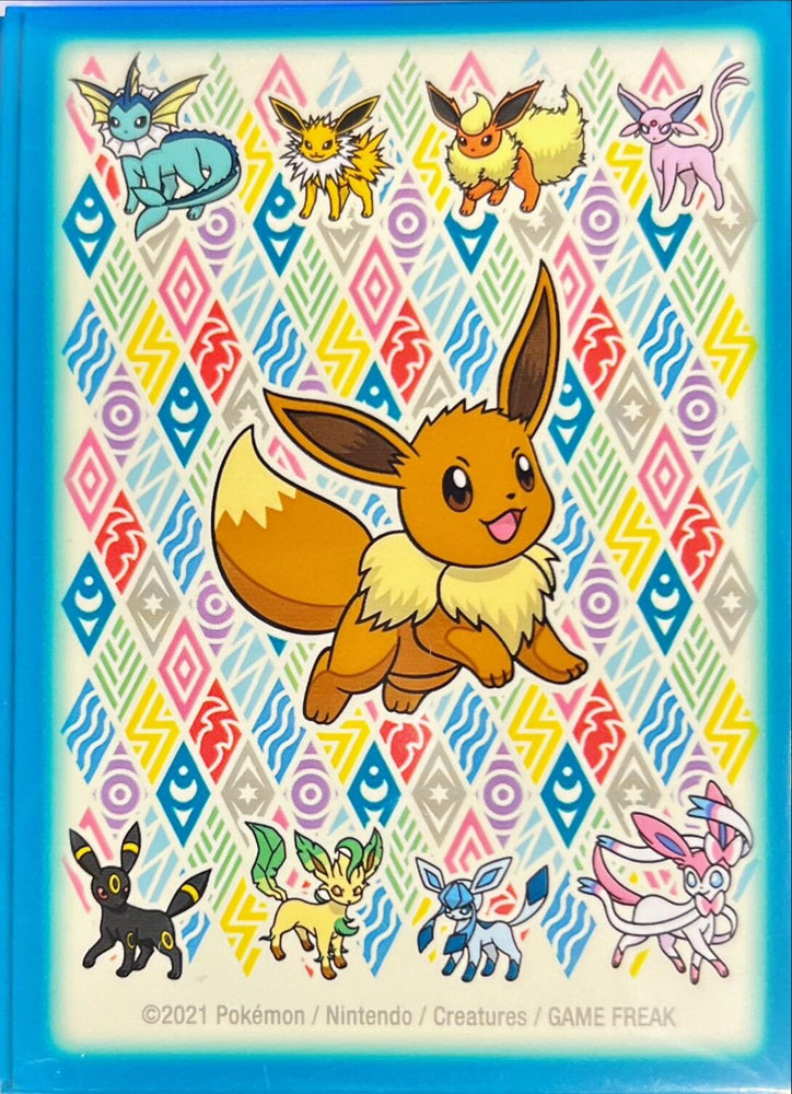 Card Sleeves - Eevee Prismatic (Blue Frame) (65-Pack) Pokémon