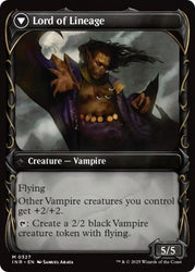 Bloodline Keeper // Lord of Lineage (Showcase) [Innistrad Remastered] Magic: The Gathering