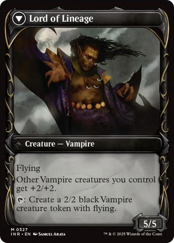 Bloodline Keeper // Lord of Lineage (Showcase) [Innistrad Remastered] Magic: The Gathering